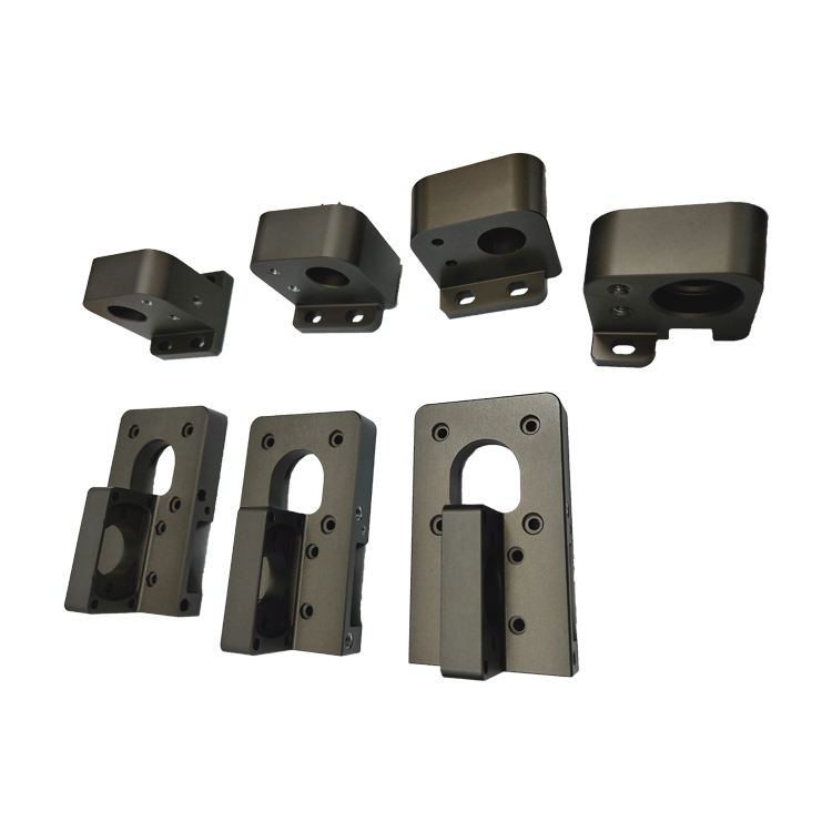 Aluminum Cnc Parts Hard Anodizing Black SS304 Brass Titanium High Precision Parts - 图片 3