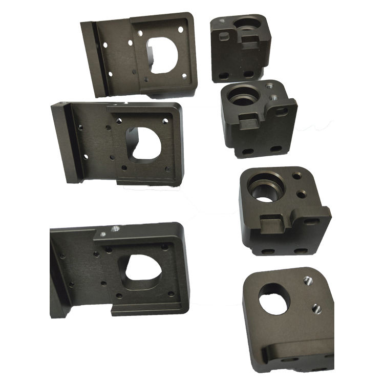 Aluminum Cnc Parts Hard Anodizing Black SS304 Brass Titanium High Precision Parts