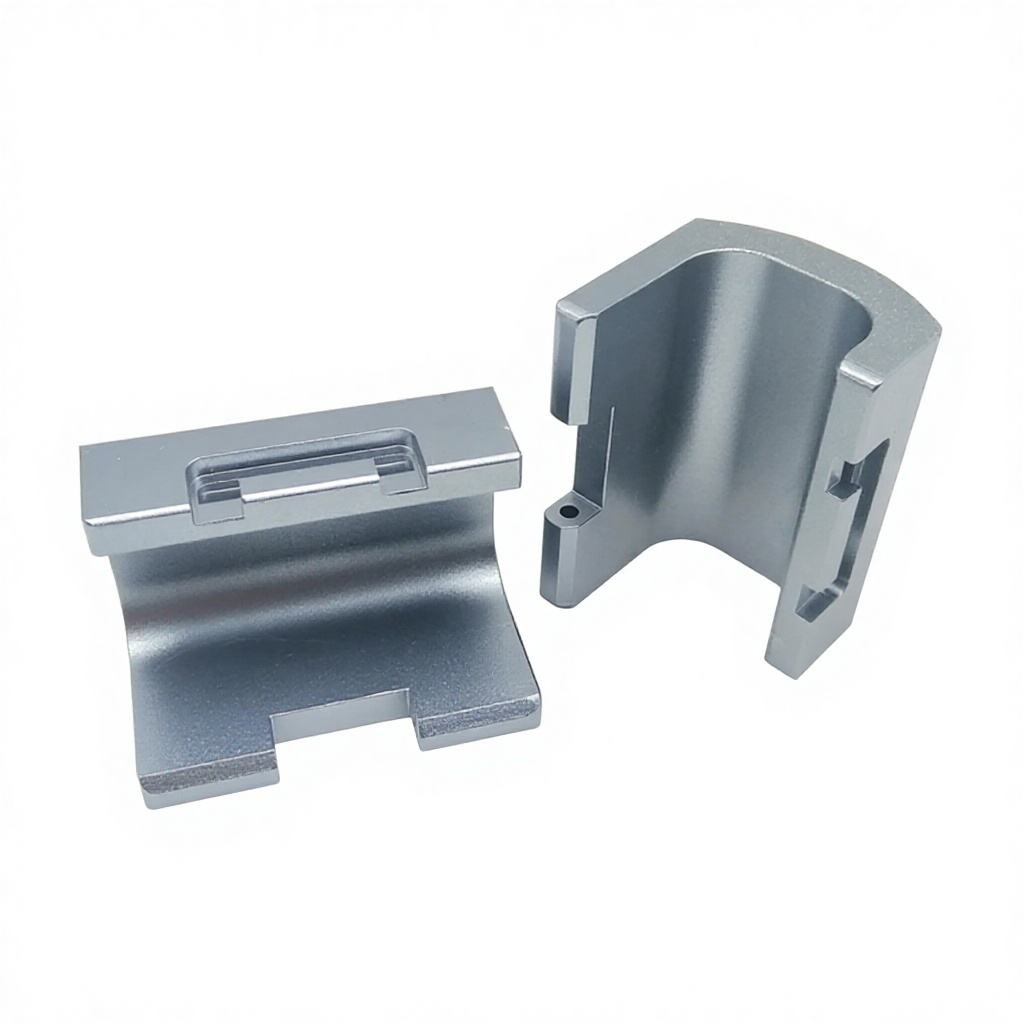 Customized Surface Finish CNC Machining & Wire EDM Sandblasted Clear Anodizing Aluminum Parts PVD Coating Stainless Steel Parts - 图片 6