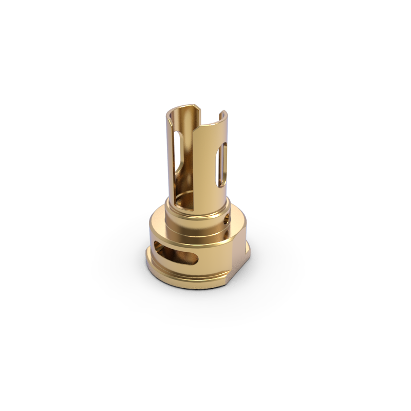 CNC Five-axis Processing Center for Aluminum Alloy CNC Turning of Copper Parts - Sample Making and Customization - 图片 4