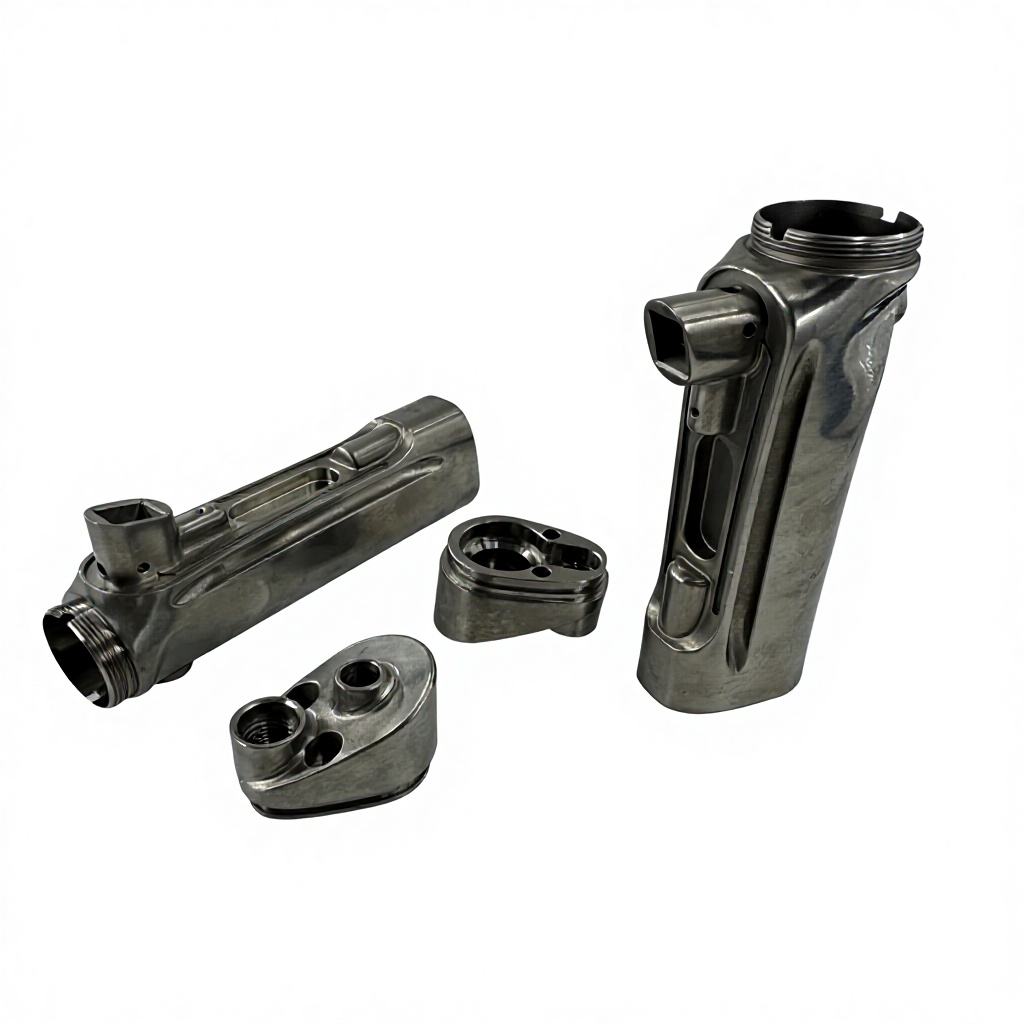 Custom Precision Medical Stainless Steel 316L CNC Machined Components ISO 13485 Certified Broaching Services - 图片 3