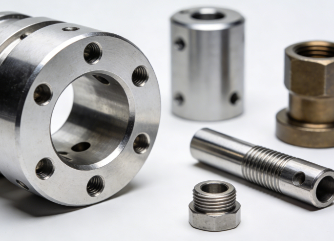 CNC Turning Milling for Machining Custom Machined Metal Components Aluminum Stainless Steel Industrial Equipment Parts - 图片 2