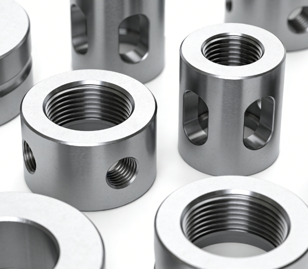 CNC Turning Milling for Machining Custom Machined Metal Components Aluminum Stainless Steel Industrial Equipment Parts - 图片 3