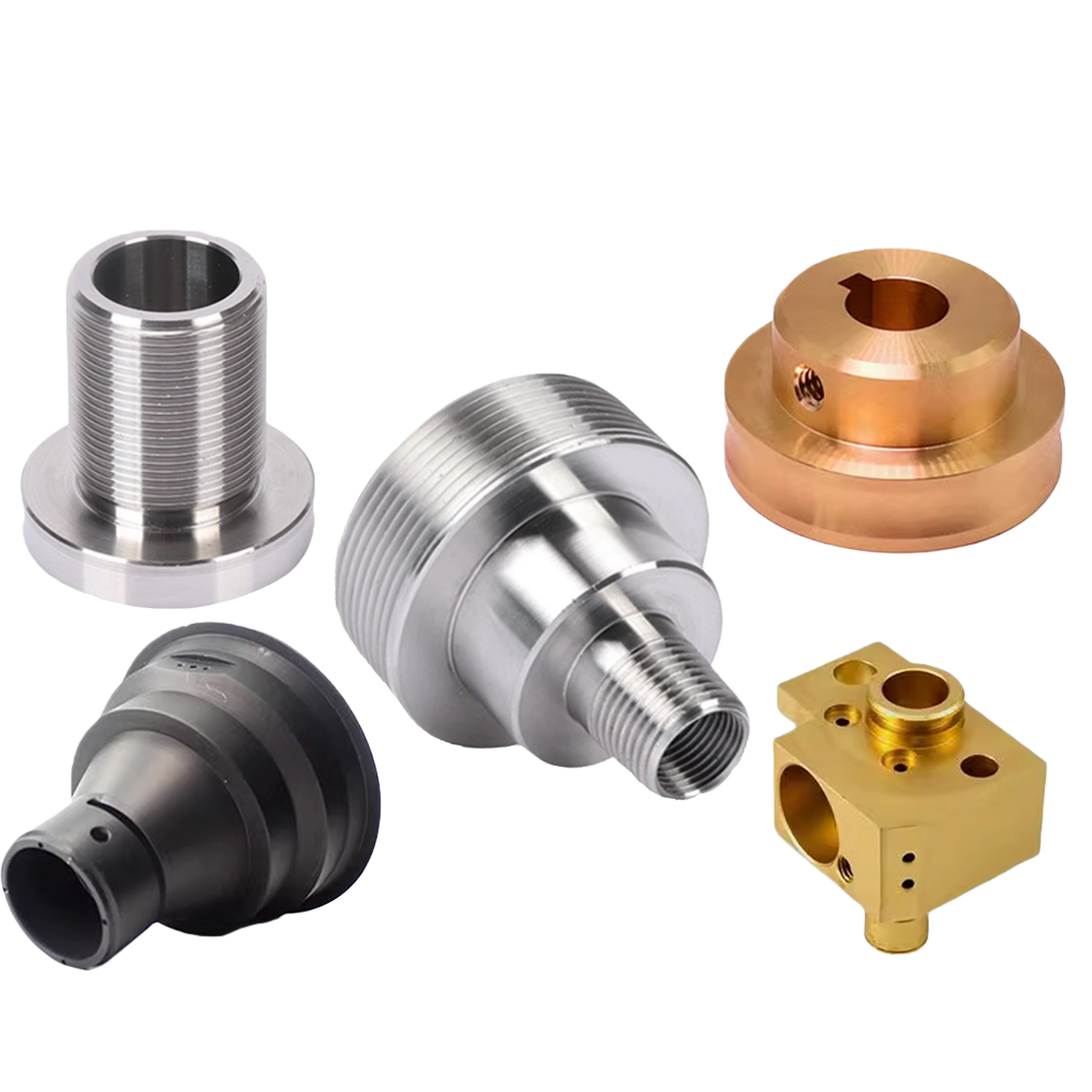 Precision Machined Sprocket, CNC Milling Transmission Parts, Industrial Mechanical Drive Components - 图片 4