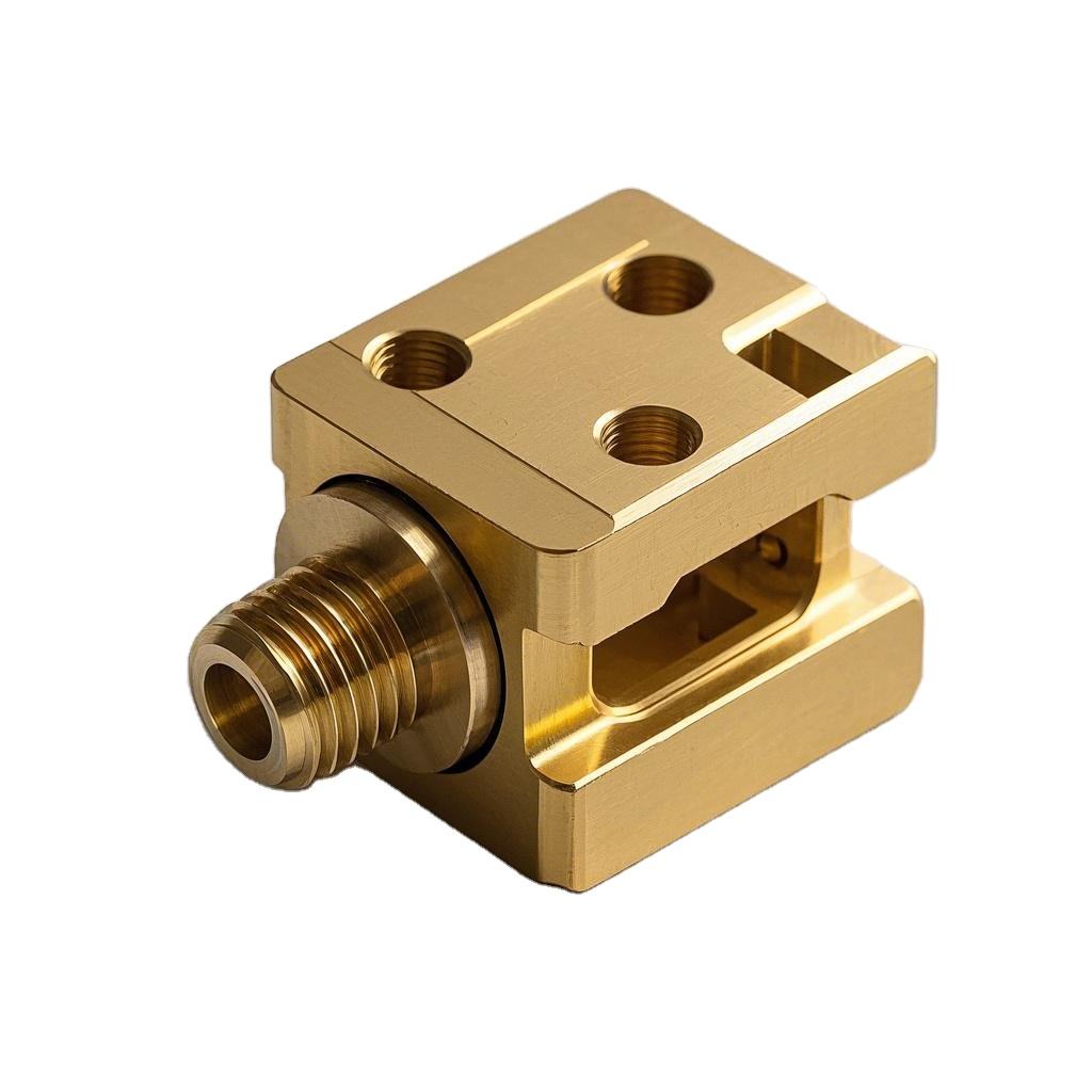 Factory Cheap Custom OEM Brass Parts Turning Milling Turning Brass Parts Custom Copper Parts - 图片 2
