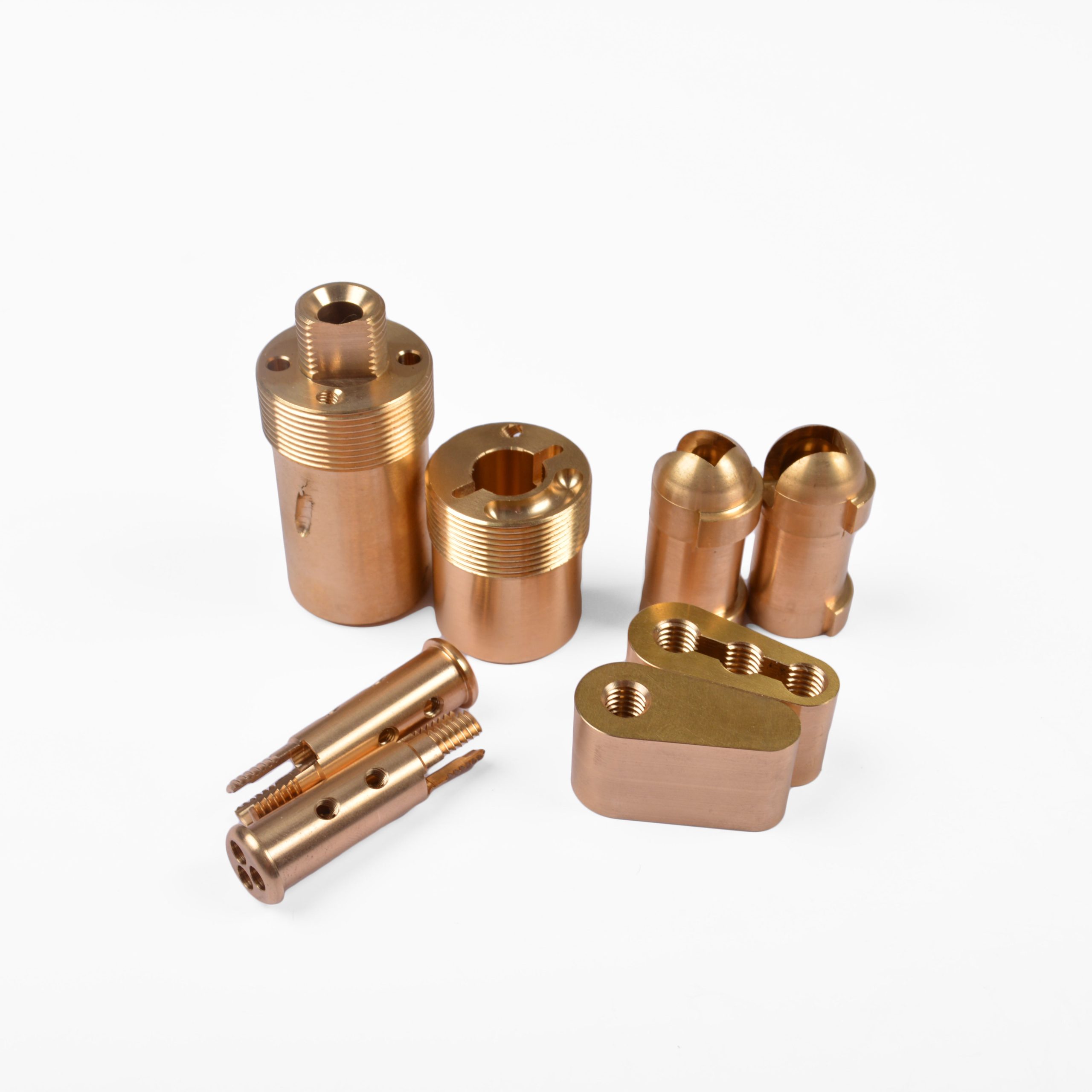 High Precision Custom Machining Services Turned Parts CNC Brass Machining Parts - 图片 4