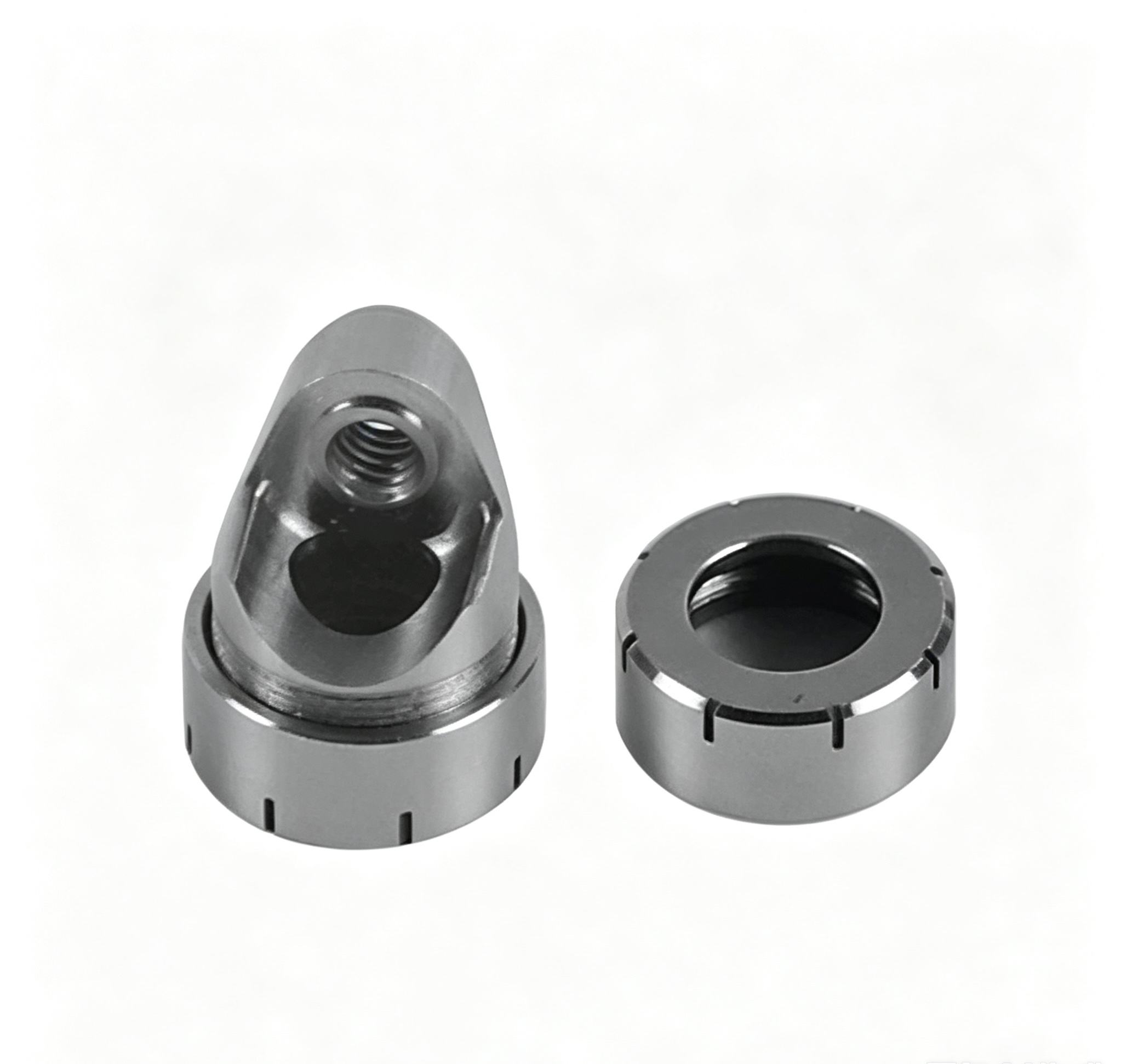 High Precision CNC Turned Milled Aluminum Brass Custom Parts Wire EDM Anodizing Service - 图片 3