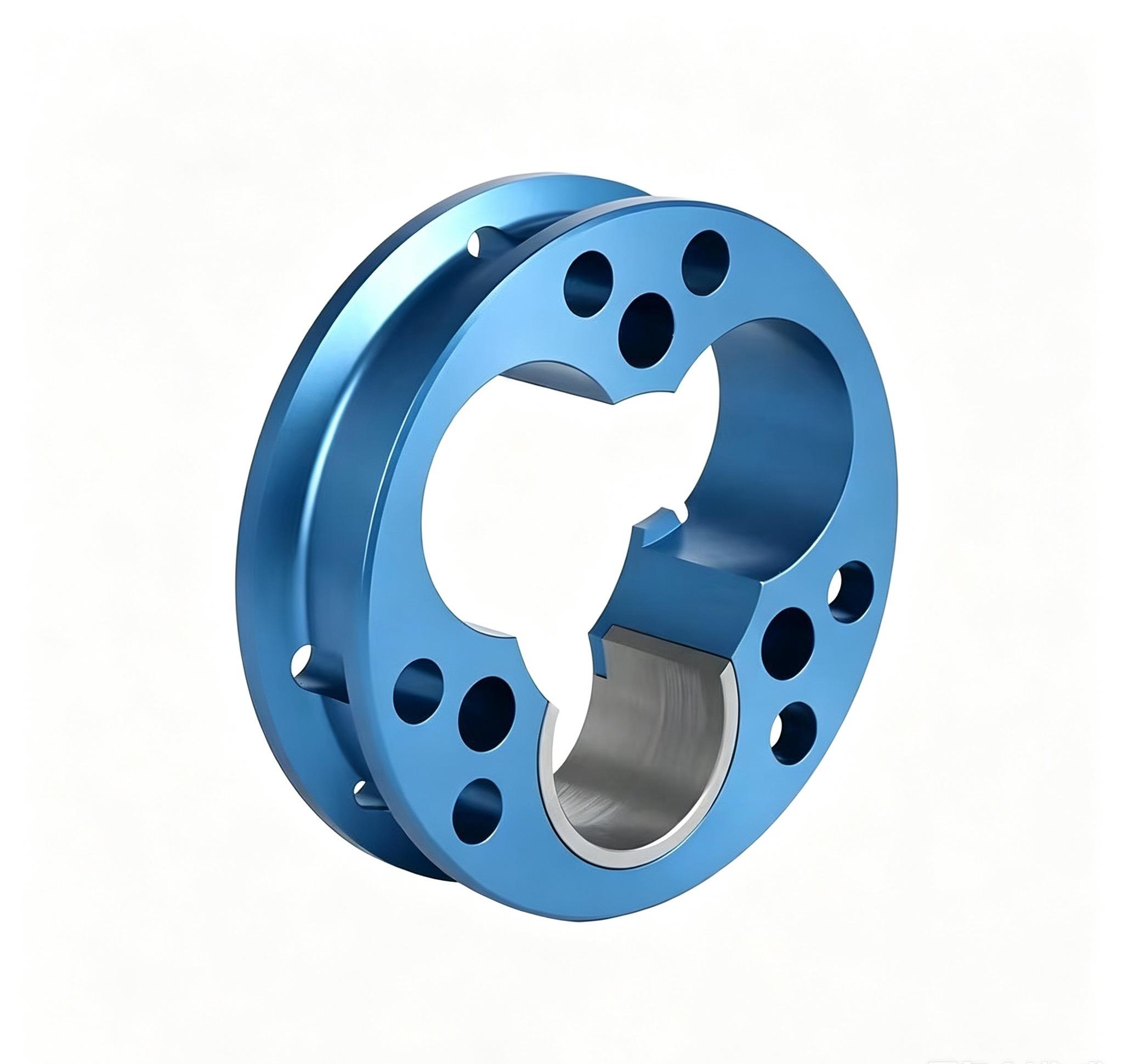 High Precision CNC Turned Milled Aluminum Brass Custom Parts Wire EDM Anodizing Service - 图片 4