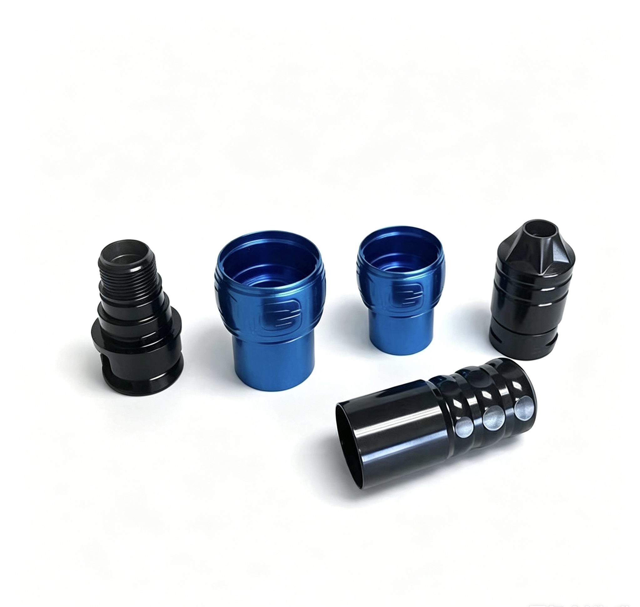 High Precision CNC Turned Milled Aluminum Brass Custom Parts Wire EDM Anodizing Service