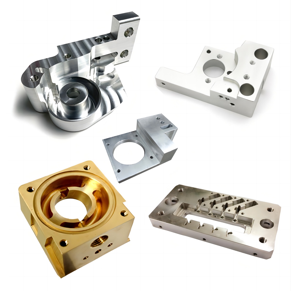 CNC Machining Precision Machinery Parts Custom Copper Titanium Stainless Steel Plastic CNC Machining Turning Milling Service - 图片 6