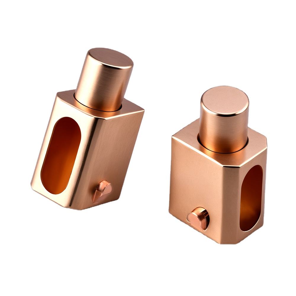 CNC Rapid Production Copper Parts Service Milling Custom Copper Parts Power Distribution Blocks - 图片 4