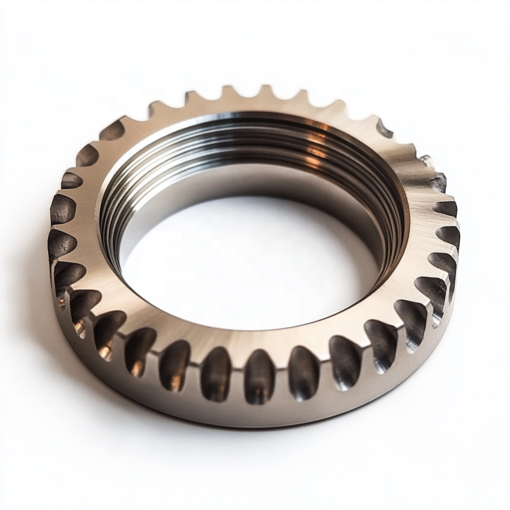 High Precision Rotary Broaching Inner Spline Ring, Custom Machining Service for Transmission Systems, ISO9001 Certified - 图片 2
