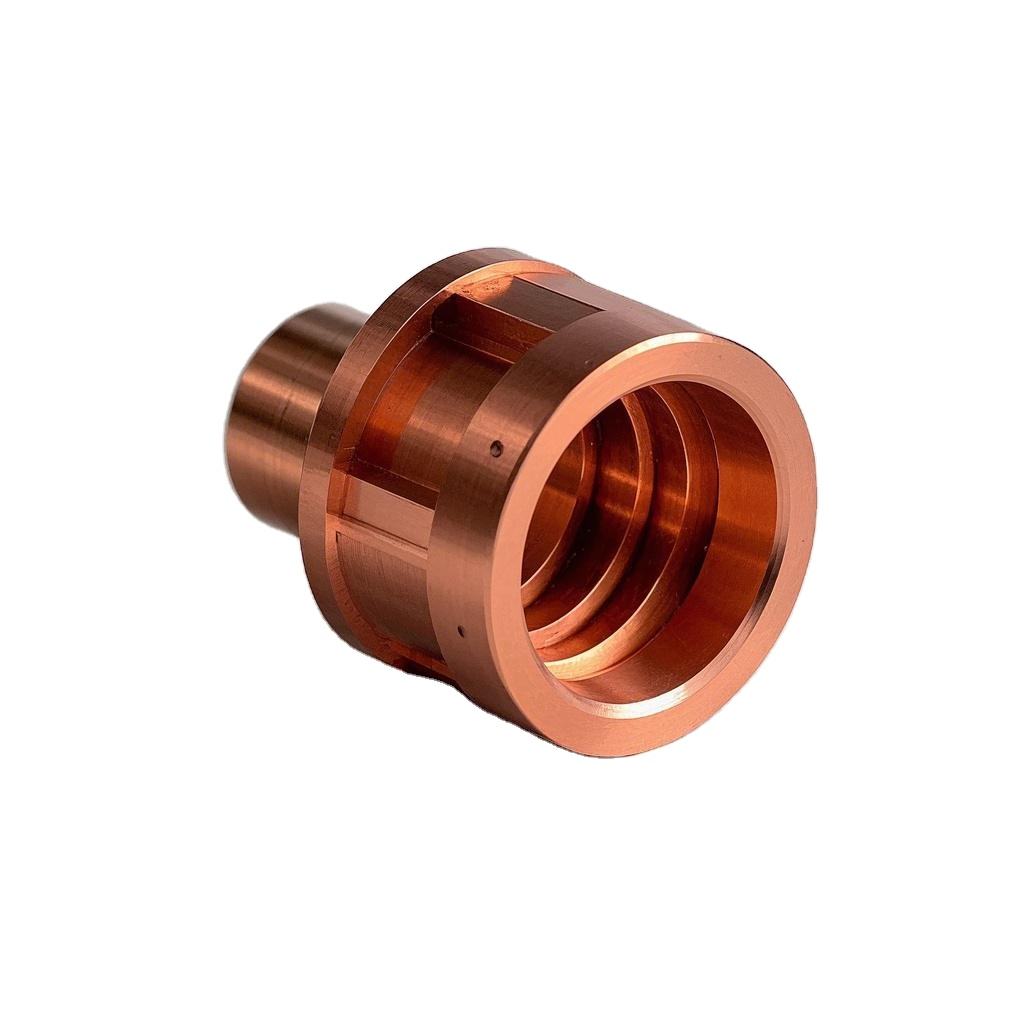 CNC Rapid Production Copper Parts Service Milling Custom Copper Parts Power Distribution Blocks - 图片 6