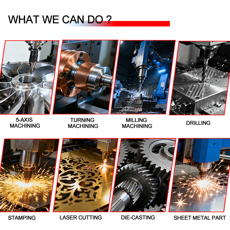 Precision CNC Machined Stainless Steel Wheel Hub High-Volume Automotive for Machining Engineering Services Wire EDM Drilling - 图片 6