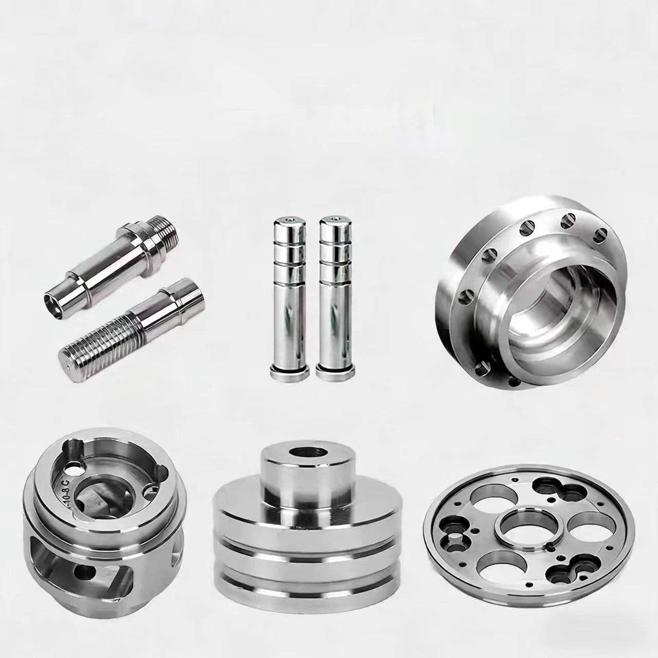 CNC Machining Milling Service Stainless Steel Parts Including Aluminum Brass Steel CNC Turning Drilling and Broaching Types - 图片 6