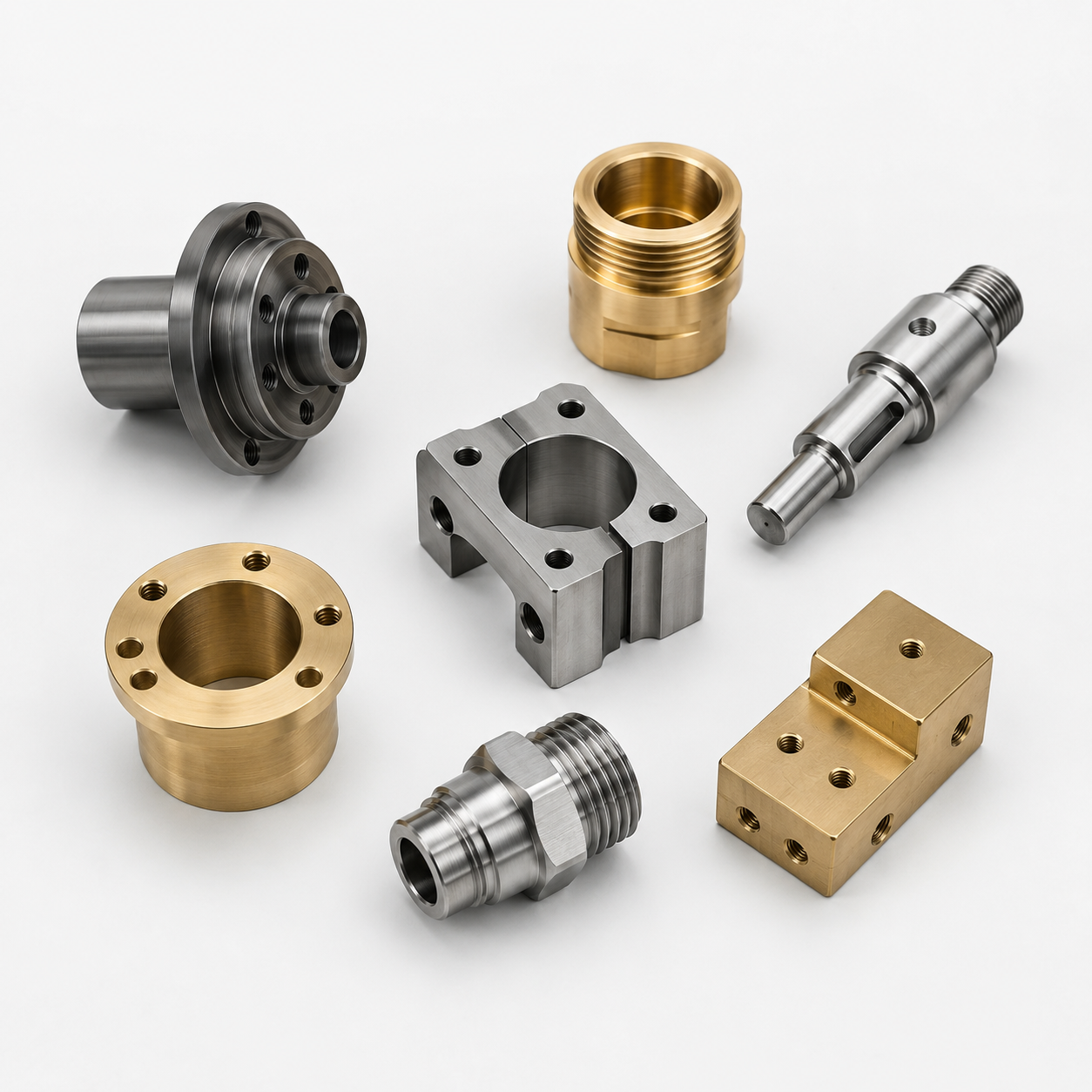 Custom CNC Machining Aluminum Stainless Steel Turbine Impeller Housing Precision Metal Components - 图片 3