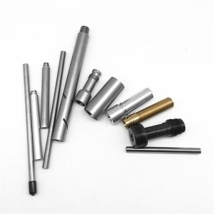China Stainless Steel CNC Center-Type Lathe Machined Shafts Long Spindles Custom Non-Standard Knurled Parts Wire EDM Drilling