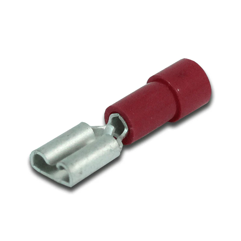 Factory Supply 187 Insulated Quick Disconnect Terminals Female Male Nylon Crimp Spade Connectors OEM Electrical Terminal - 图片 6
