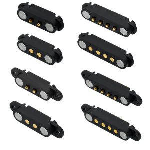 High Quality Quick Mounting Precision Engineering Ensuring Enhanced 2 3 4 5 6 7 8 9 10 12PIN Magnetic Pogo Pin Connector