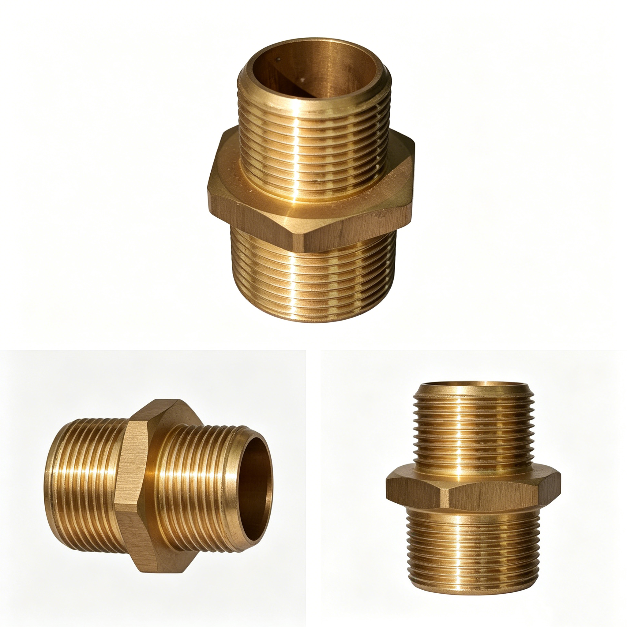 Oem Factory Price Brass Turned Parts Cnc Turning Milling Lathe Fittings China Cnc Machining Brass Parts - 图片 4