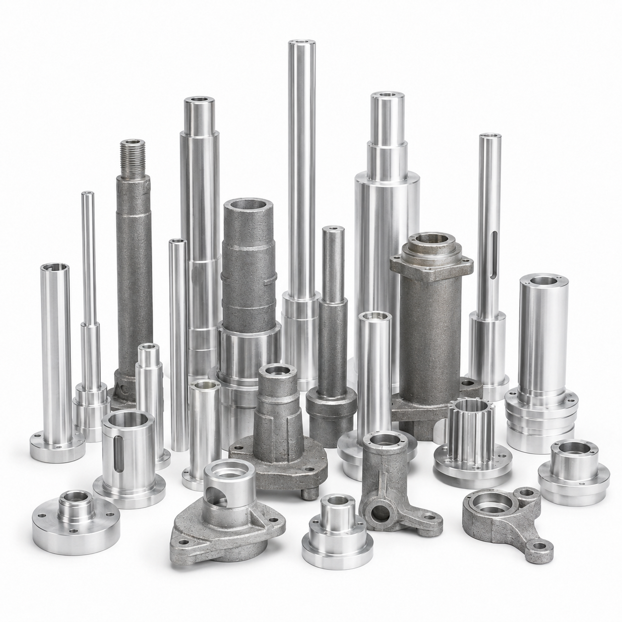 Custom CNC Machining Stainless Steel Aluminum Brass Precision Shaft Pin Turning Milling Metal Parts - 图片 6