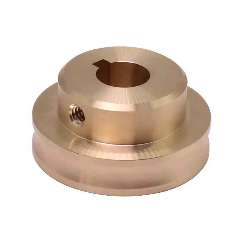 High Quality Custom Metal Precision CNC Turned Machined Brass Parts Fabrication Machining Services Stainless Steel Material - 图片 2