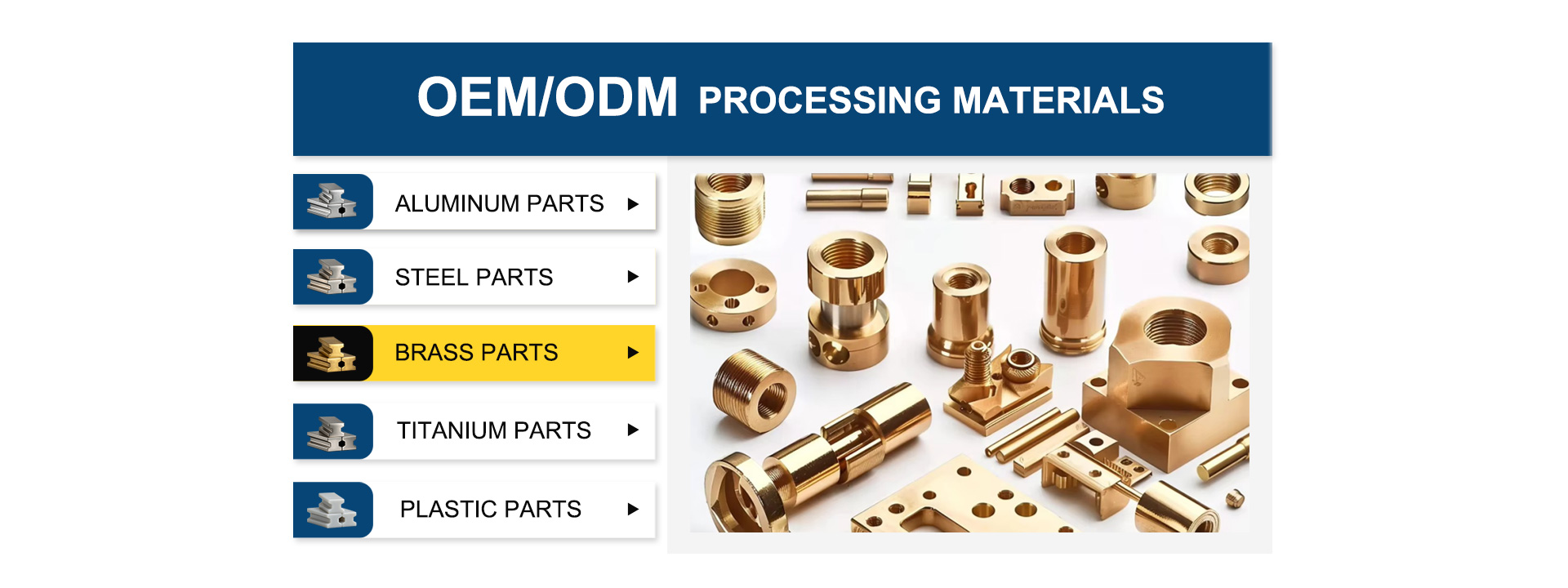 Brass parts