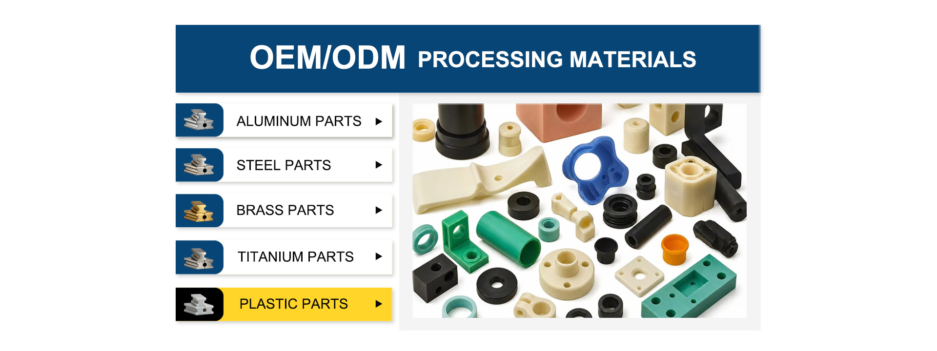 Plastic parts