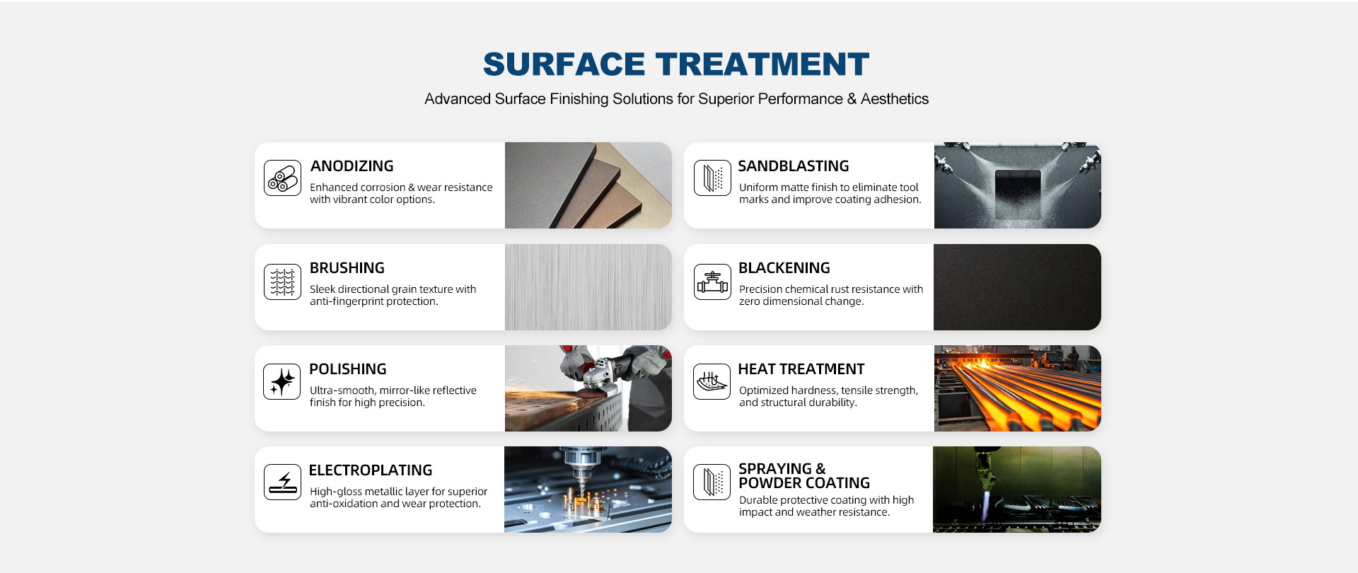 Surface Treatment - Advanced Surface Finishing Solutions for Superior Performance and Aesthetics
